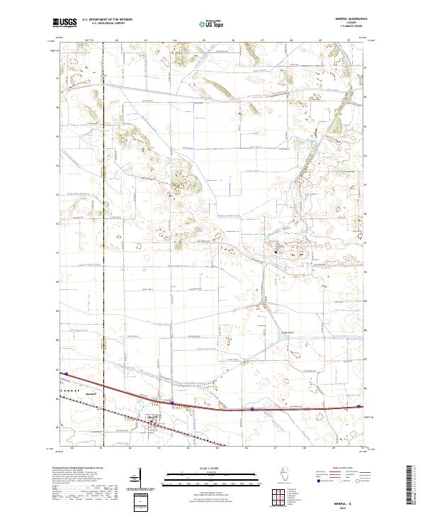 USGS Topographic Map – Mineral