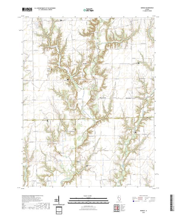 USGS Topographic Map – Moriah