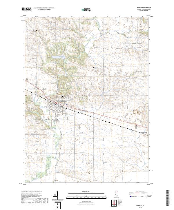 USGS Topographic Map – Morrison