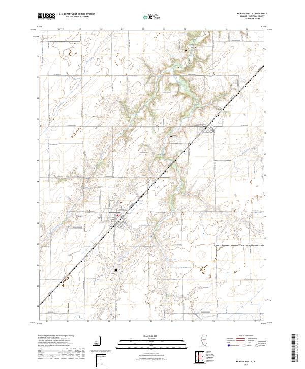 USGS Topographic Map – Morrisonville