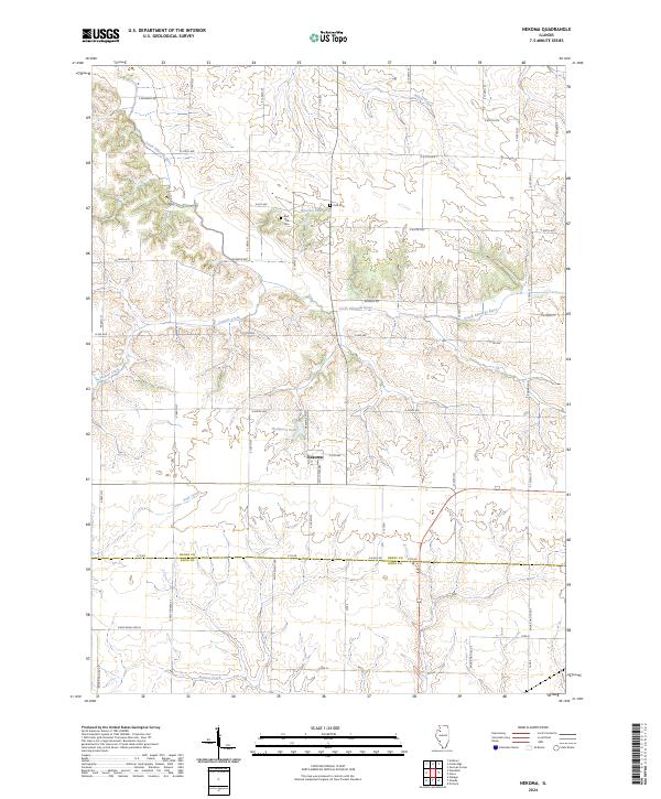 USGS Topographic Map – Nekoma