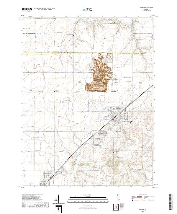 USGS Topographic Map – Nokomis