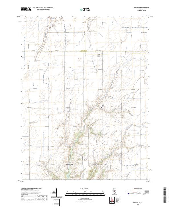 USGS Topographic Map – Nokomis SW