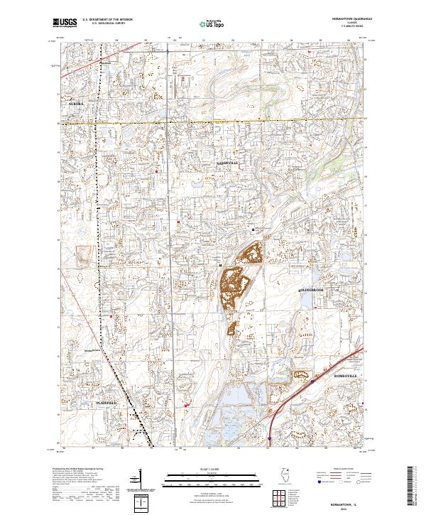 USGS Topographic Map – Normantown