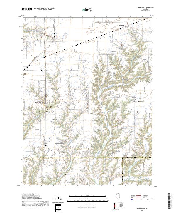 USGS Topographic Map – Nortonville