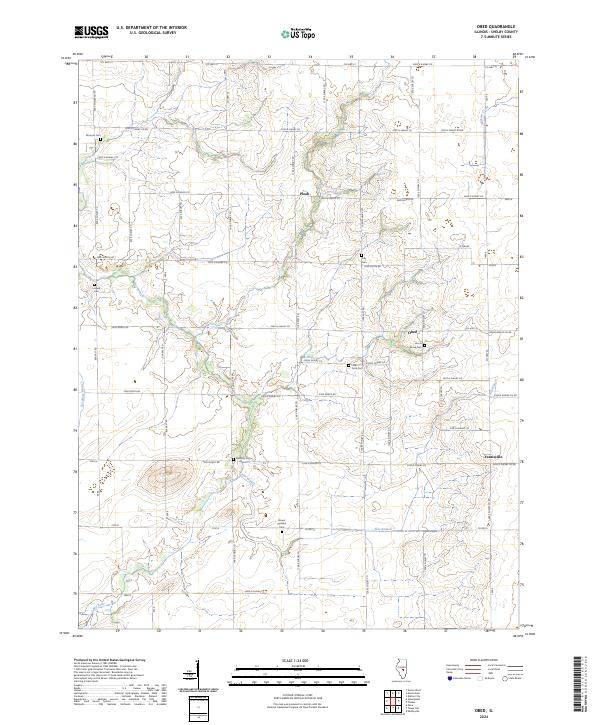 USGS Topographic Map – Obed