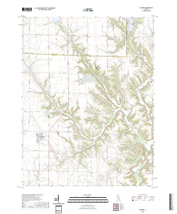 USGS Topographic Map – Oconee