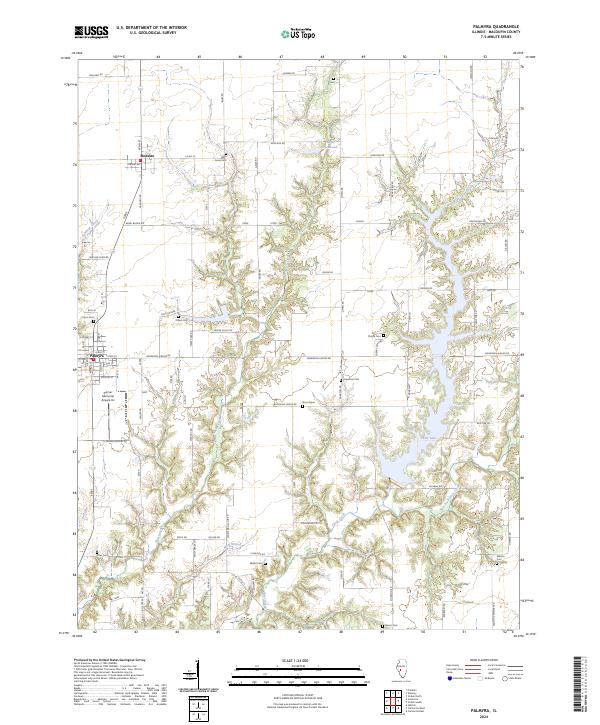 USGS Topographic Map – Palmyra