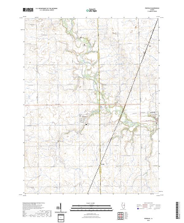 USGS Topographic Map – Penfield