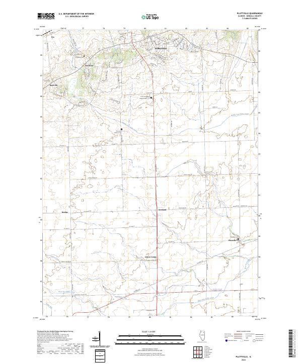 USGS Topographic Map – Plattville