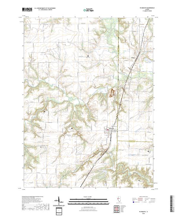 USGS Topographic Map – Plymouth