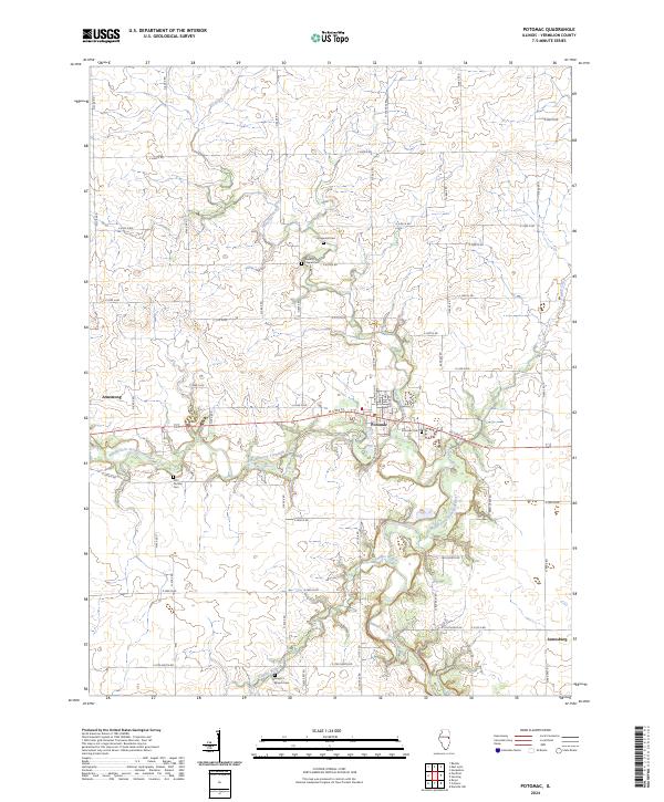 USGS Topographic Map – Potomac