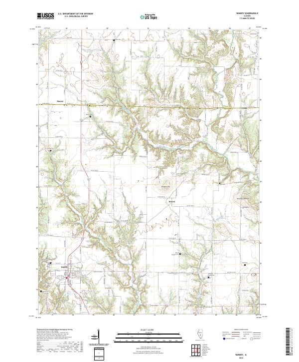 USGS Topographic Map – Ramsey