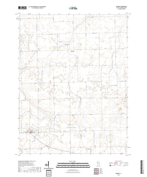 USGS Topographic Map – Redmon