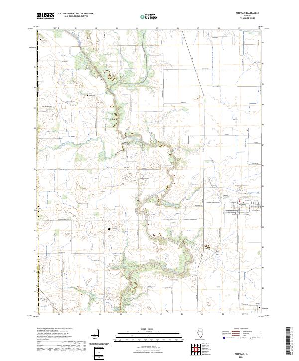 USGS Topographic Map – Ridgway