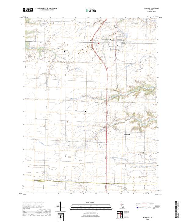 USGS Topographic Map – Roseville