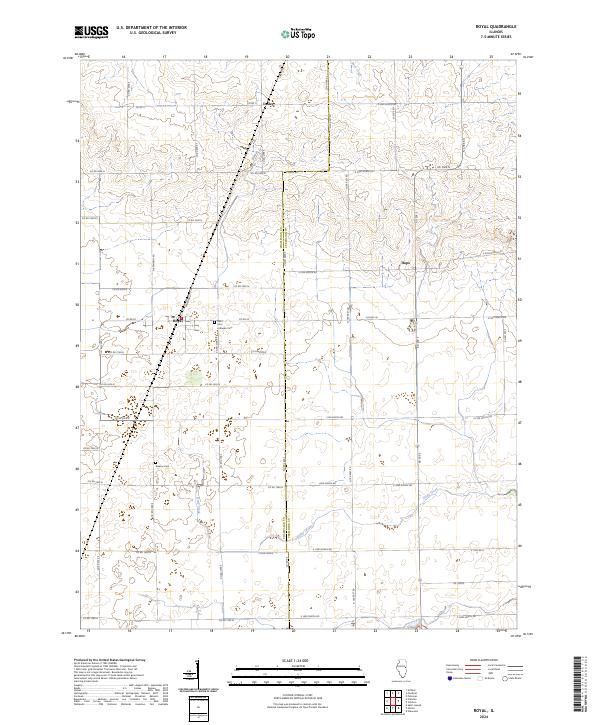 USGS Topographic Map – Royal