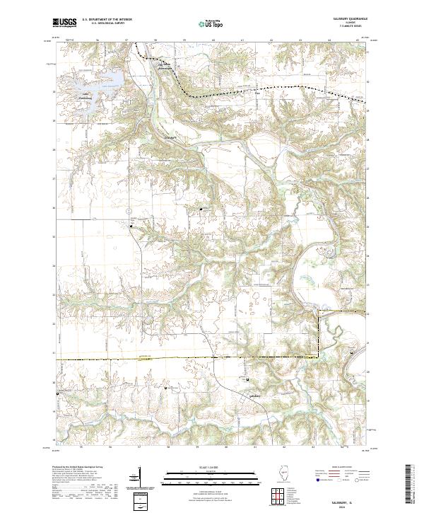 USGS Topographic Map – Salisbury