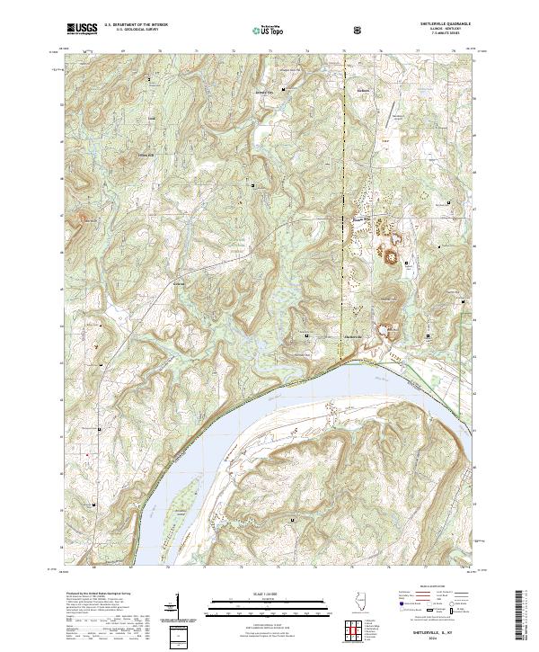 USGS Topographic Map – Shetlerville