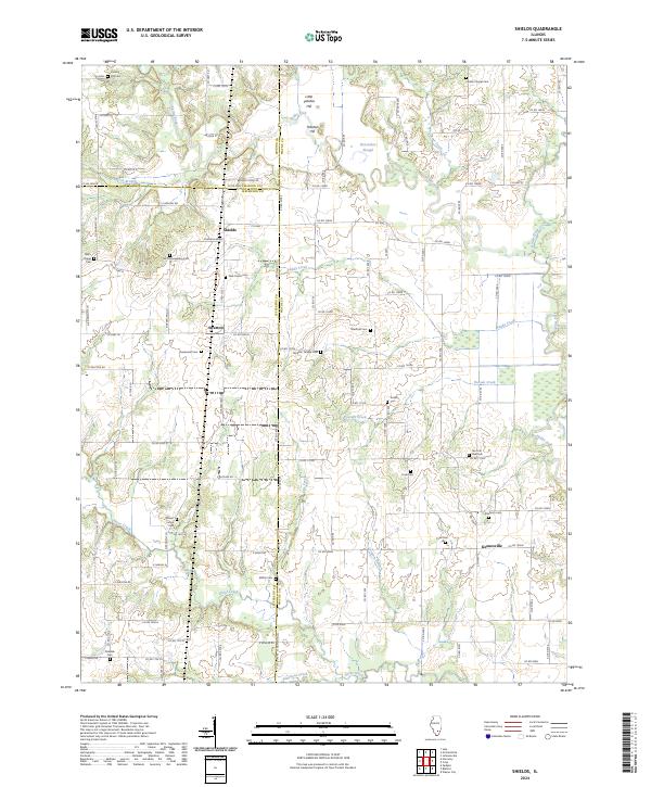 USGS Topographic Map – Shields