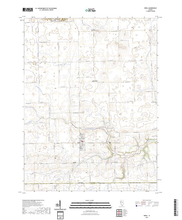 USGS Topographic Map – Sidell