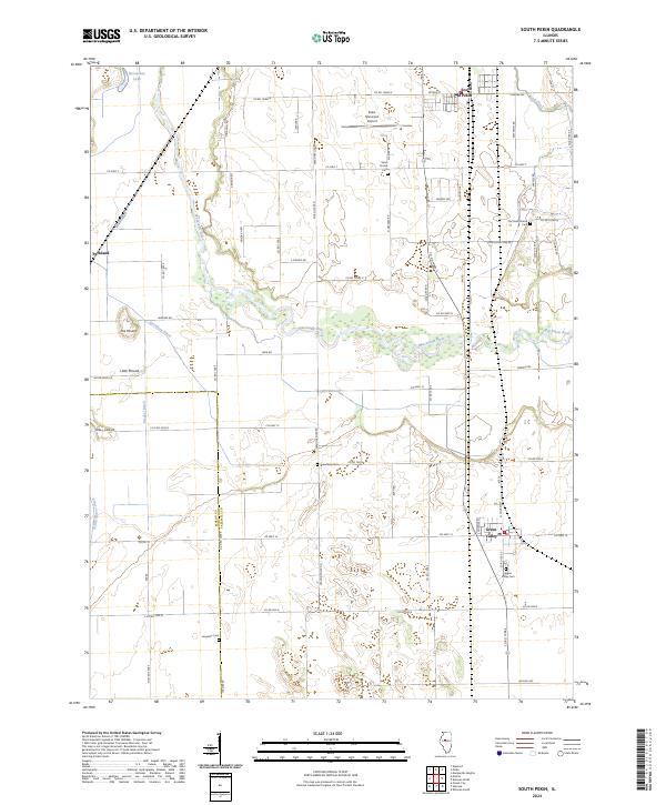 USGS Topographic Map – South Pekin