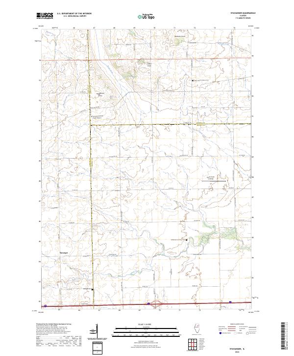 USGS Topographic Map – Stavanger