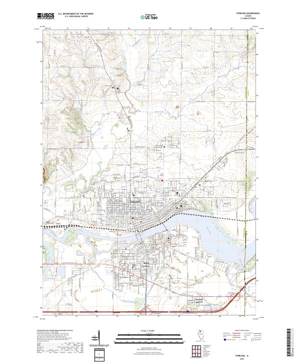 USGS Topographic Map – Sterling