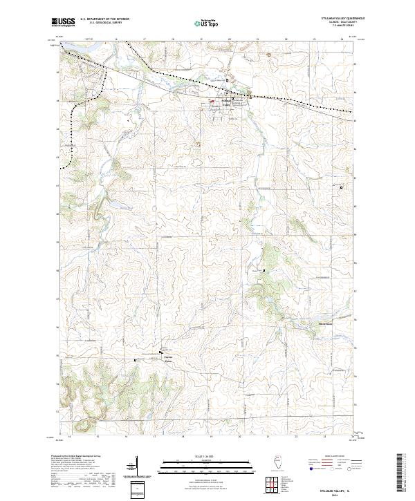 USGS Topographic Map – Stillman Valley