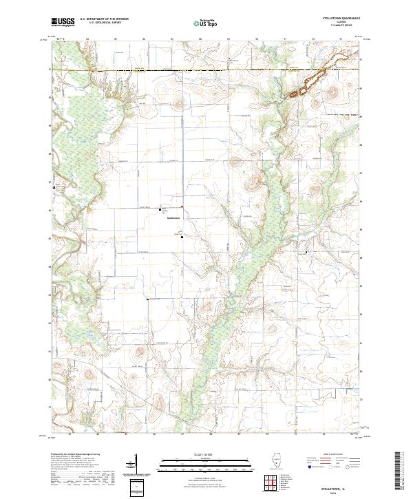 USGS Topographic Map – Stolletown