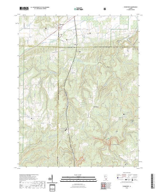 USGS Topographic Map – Stonefort