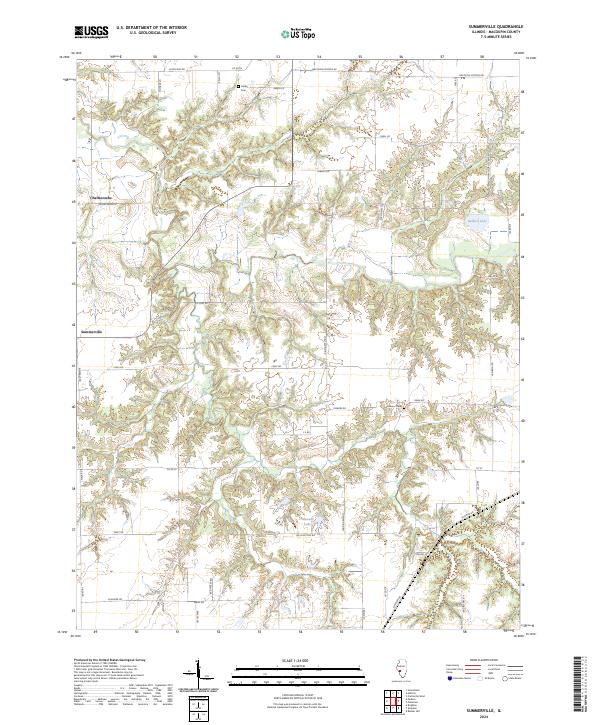 USGS Topographic Map – Summerville