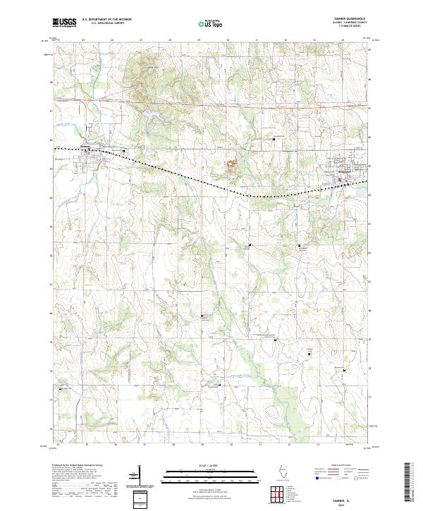 USGS Topographic Map – Sumner