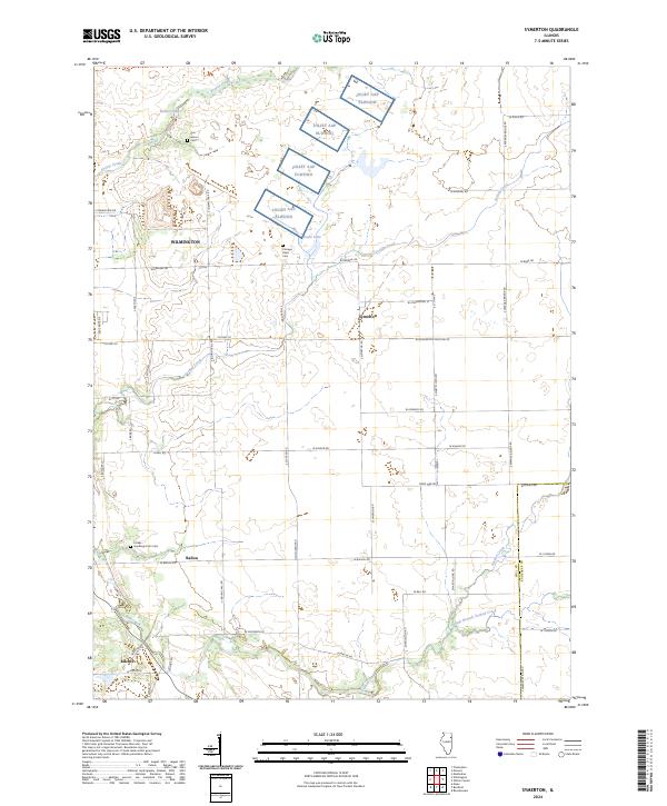 USGS Topographic Map – Symerton