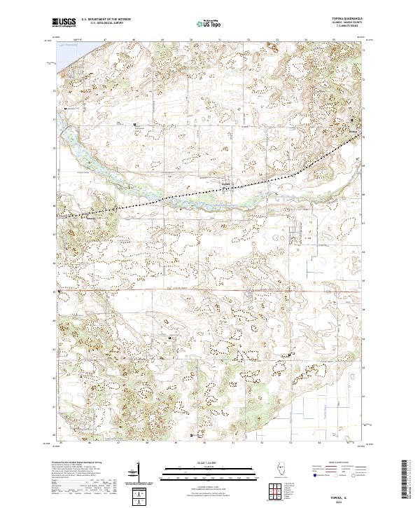 USGS Topographic Map – Topeka