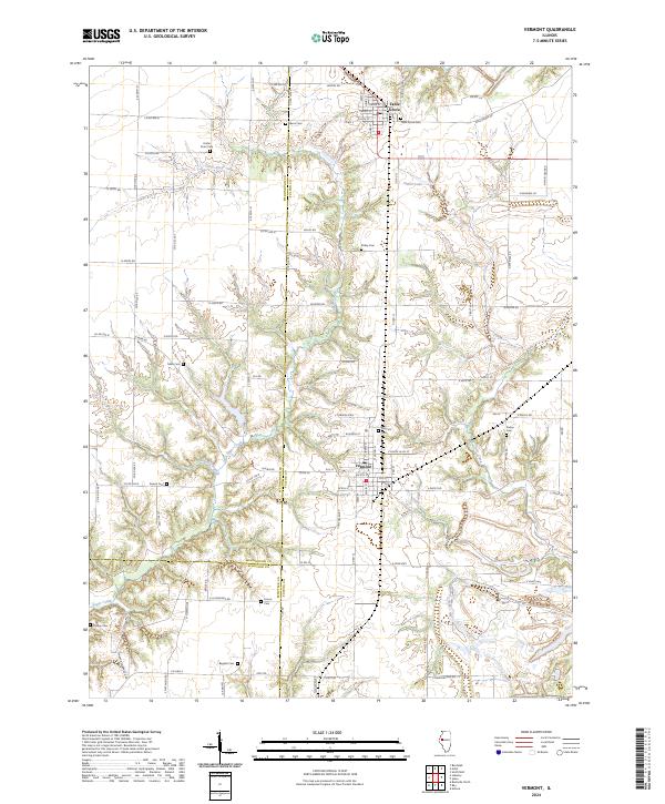 USGS Topographic Map – Vermont