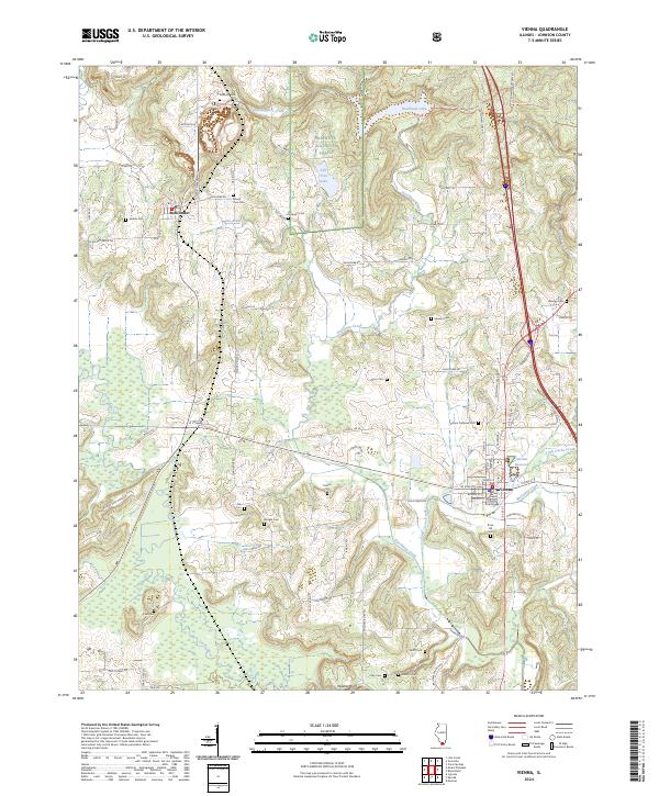 USGS Topographic Map – Vienna