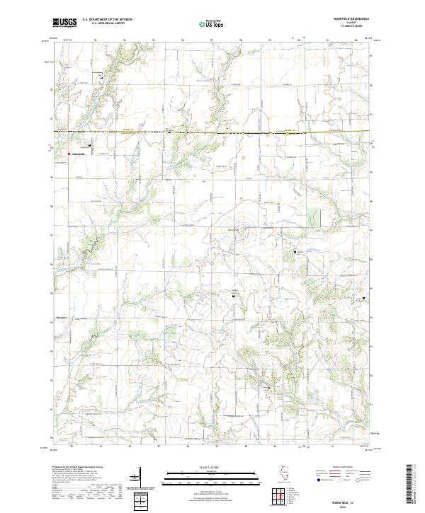 USGS Topographic Map – Wakefield