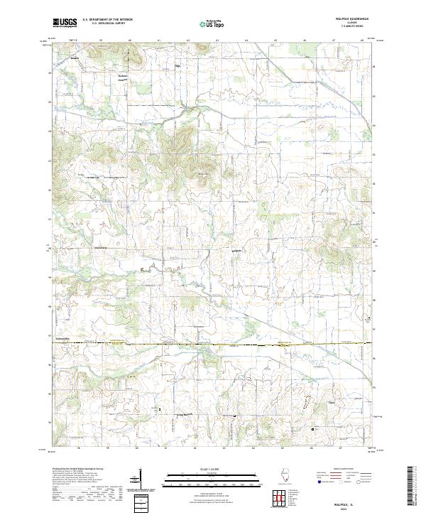 USGS Topographic Map – Walpole