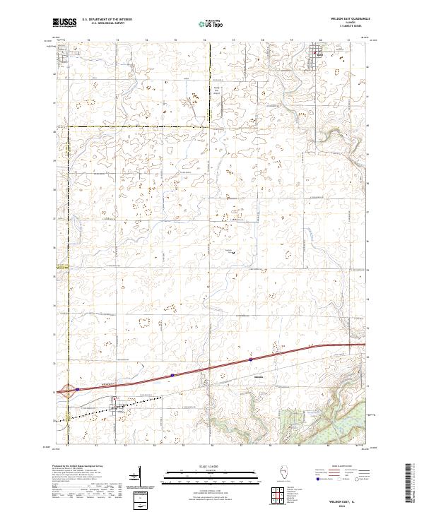 USGS Topographic Map – Weldon East