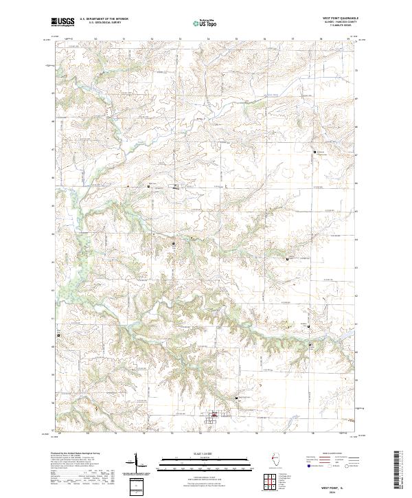 USGS Topographic Map – West Point