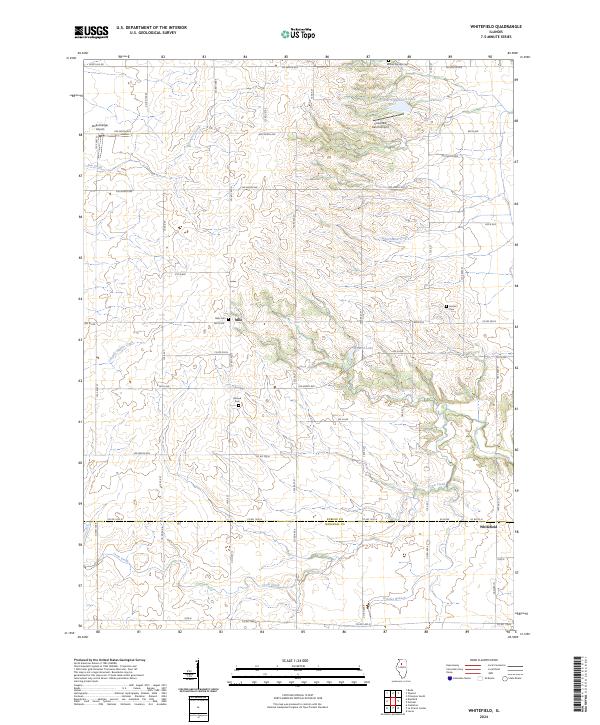 USGS Topographic Map – Whitefield