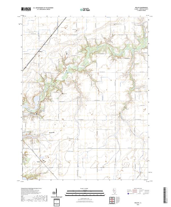 USGS Topographic Map – Willeys
