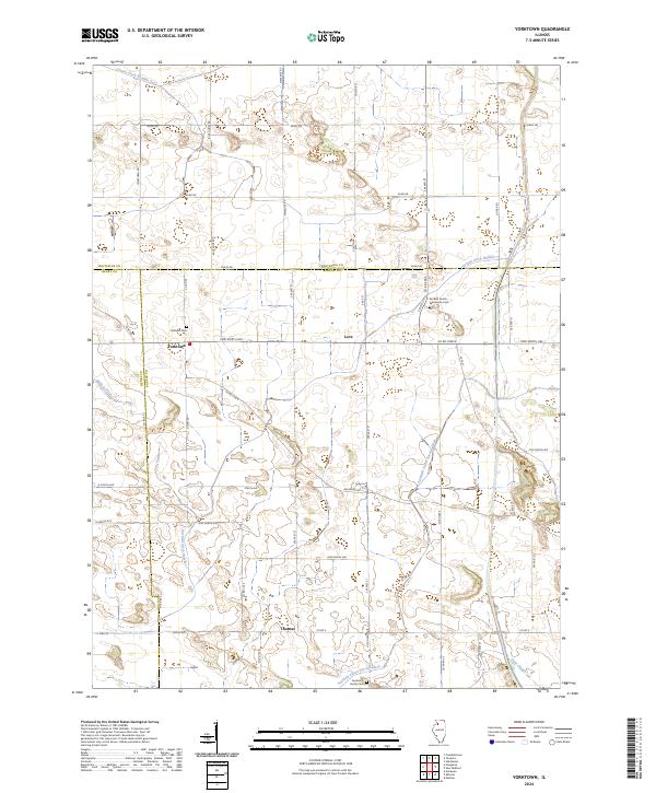 USGS Topographic Map – Yorktown