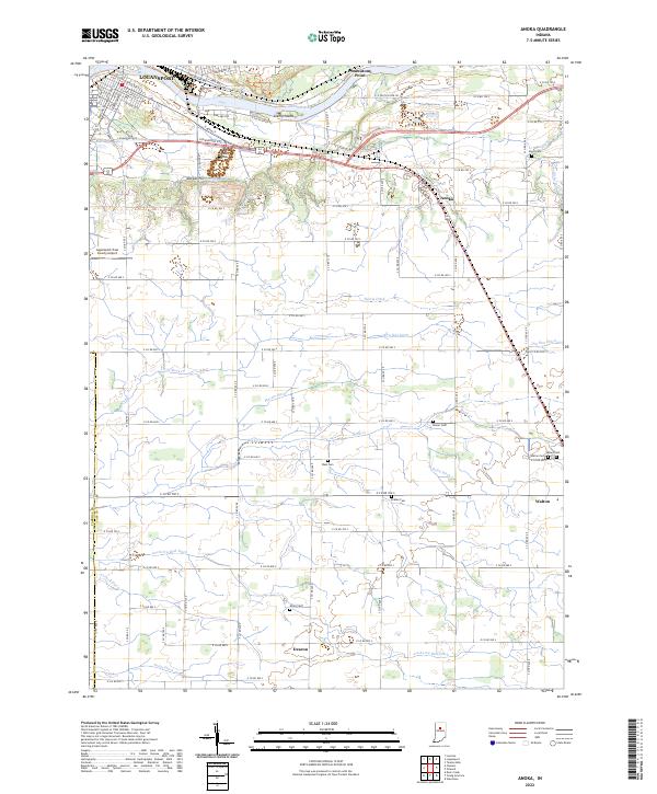 USGS Topographic Map – Anoka