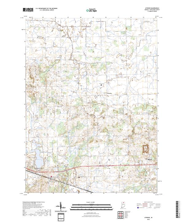 USGS Topographic Map – Atwood