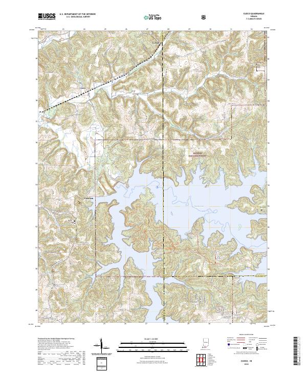 USGS Topographic Map – Cuzco