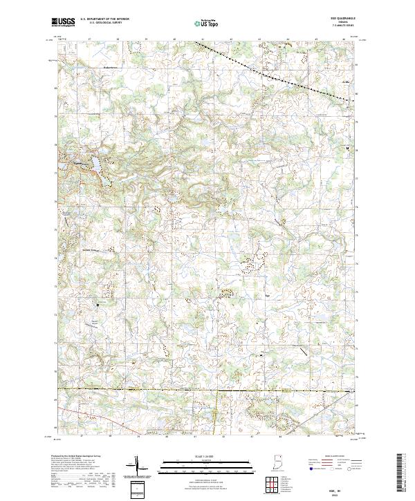 USGS Topographic Map – Ege