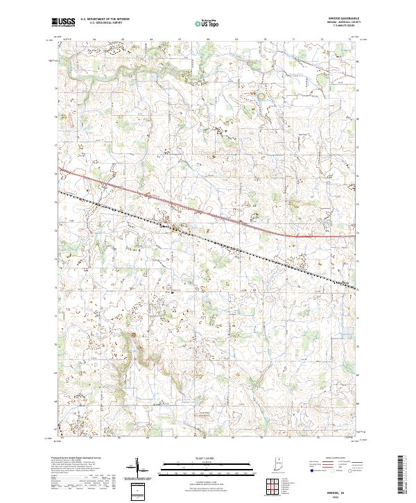 USGS Topographic Map – Inwood