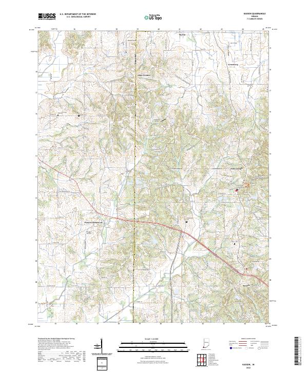 USGS Topographic Map – Kasson